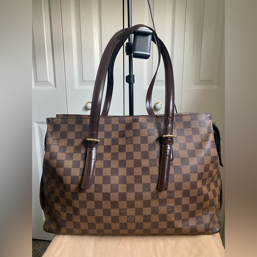 LV Chelsea Tote Bag damier ebene